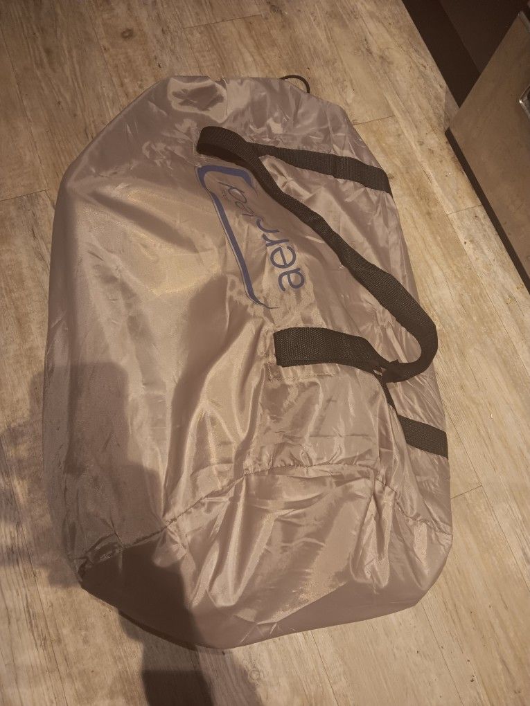 The Original Aerobed Self Inflating Queen Size Mattress 70x50x17 With Rollbag
