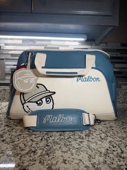 Malbon Golf Duffle Bag with Strap and Tag
