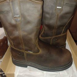 Wolverine  Mens Work Boots (NEW STEEL TOE) Sizes 8 & 8.5