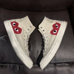 Comme Des Garcon Converse White Size 11