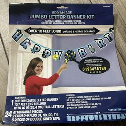 Battle Royale Banner And Cake Toppers 