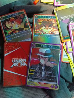 Union arena trading cards