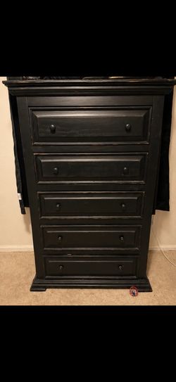6 Drawer Tall Dresser - Real Wood