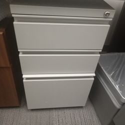 Under Desk Cabinet Aka Pedestal Gray Color 