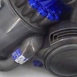 Dyson DC23 Animal Bagless Canister Vacuum w/ Attachments Carpet Powerhead Blue
