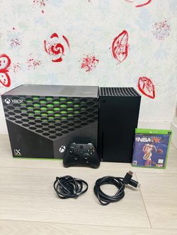 Microsoft Xbox Series X 2025 - 1 TB Bonus 1 Game NBA 2K21 ( Used Very New )