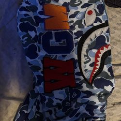 ABC Blue Bape Double Hood XL