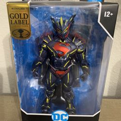 Dc Multiverse Mcfarlane Gold Label Exclusive Unchained Armor Superman 