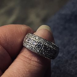 Nice Sliver Plated Woman Ring 