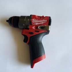 Milwaukee M12 FUEL 12V Lithium-Ion Brushless Cordless 1/2 in. Hammer Drill (Tool-Only) 