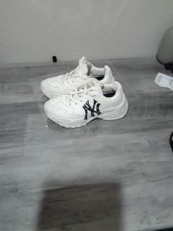 MLB NY Yankees Chunky Sneakers White