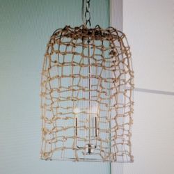 Rope Weave Lantern - Light