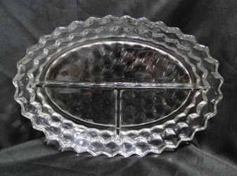 Vintage Fostoria Americana Relish Tray