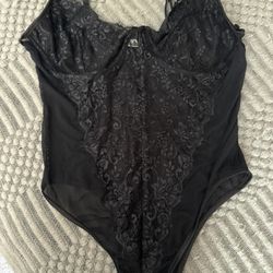 Black bodysuit- Size L