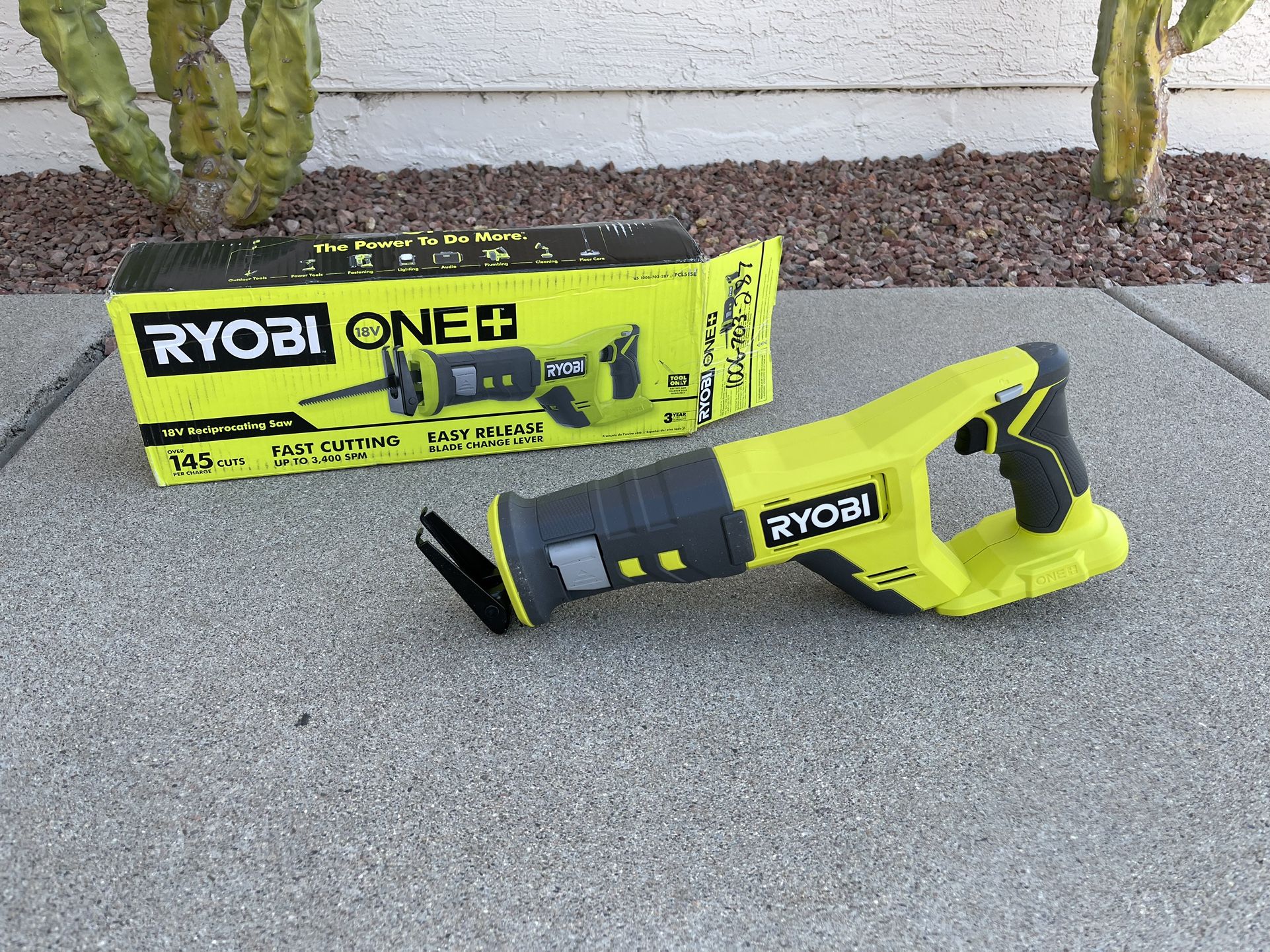 RYOBI ONE+ 18V Cordless Reciprocating Saw (Tool Only)