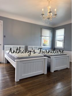 New twin bed and mattress