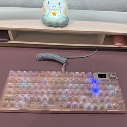 Aula F98 Pro Clear RGB Mechanical Keyboard – Full Kit