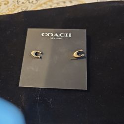 COACH earrings 