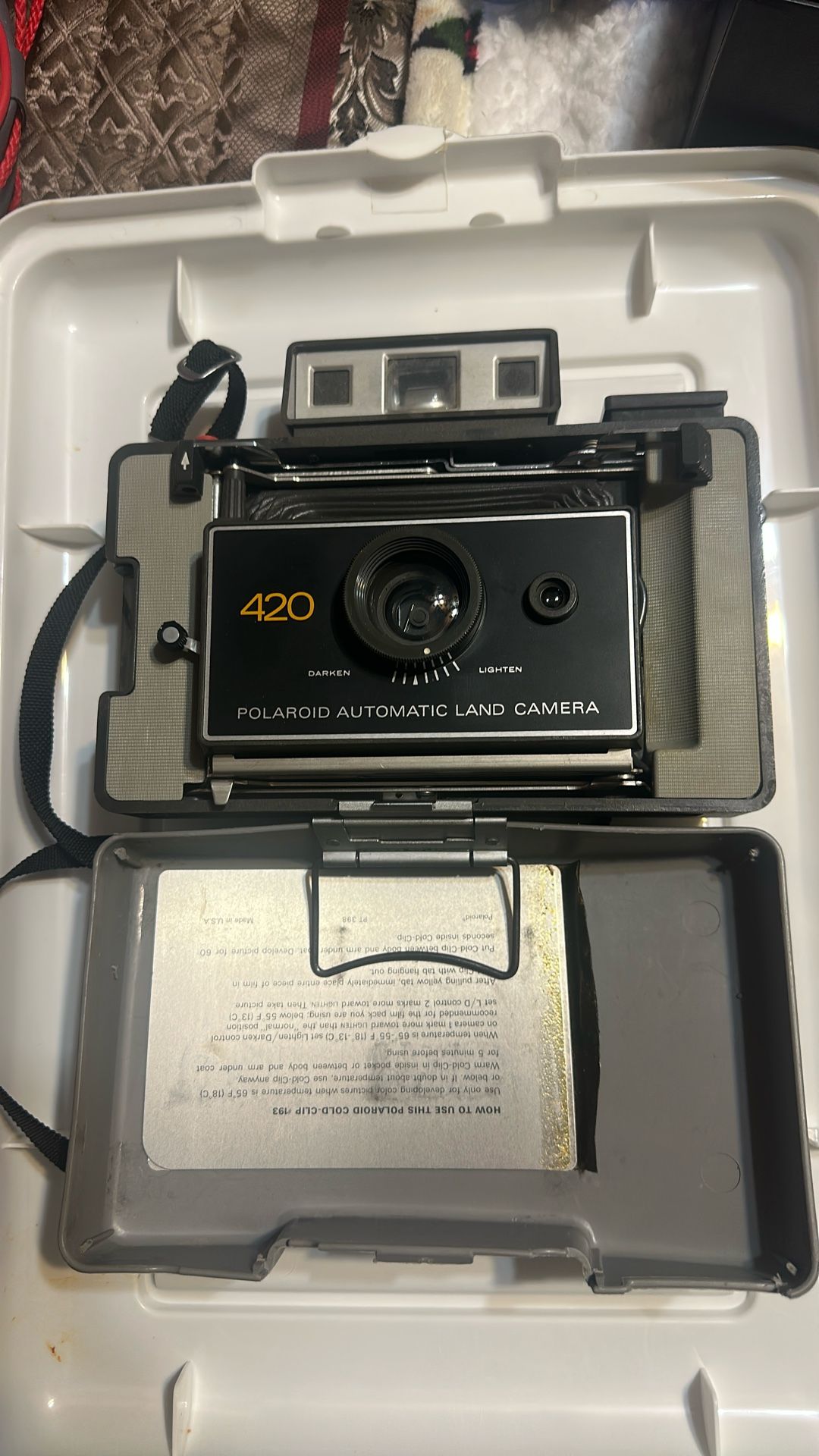 Vintage Polaroid land camera 420