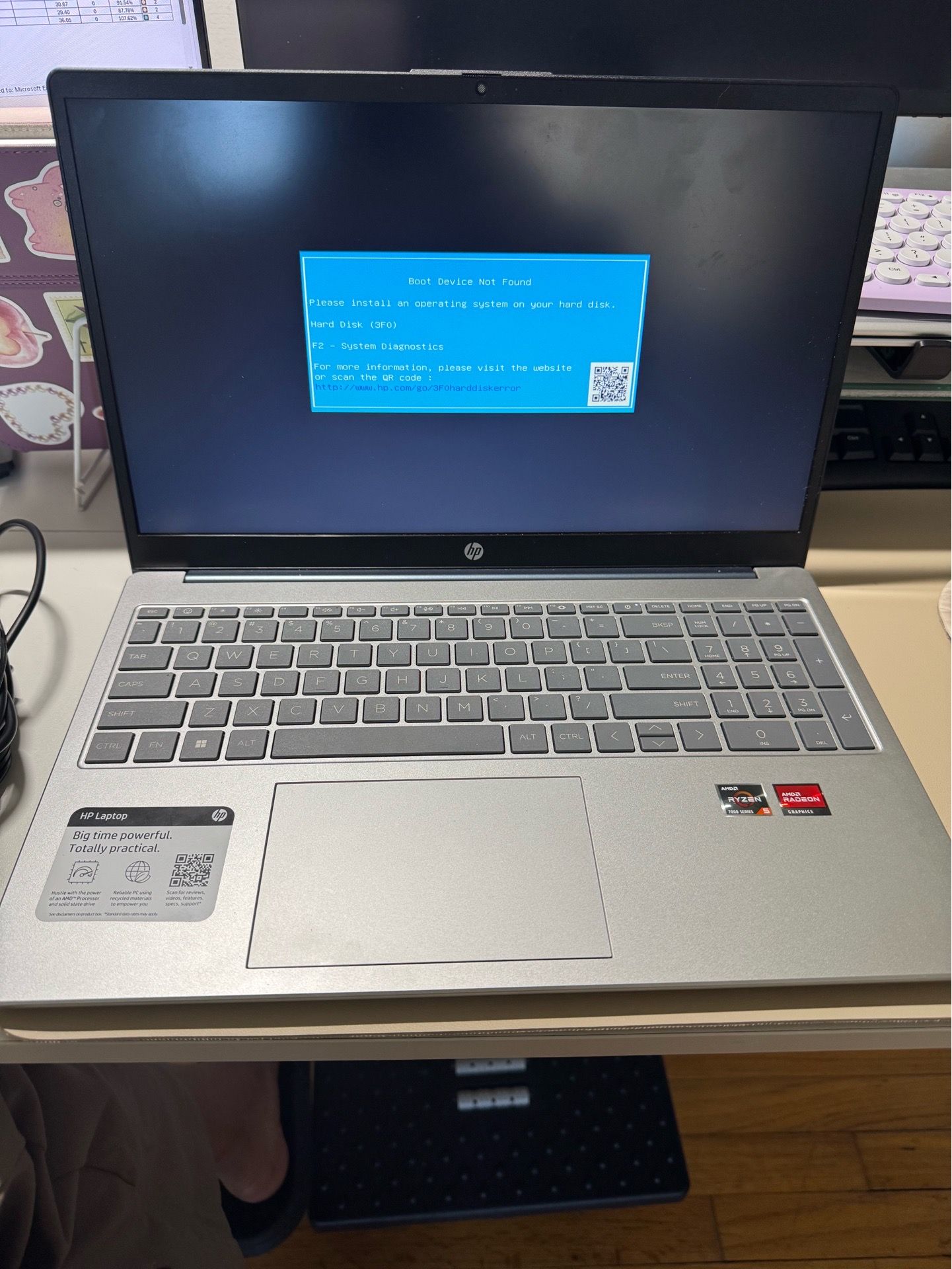 HP Laptop for Sale – Needs New SSD