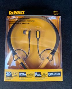 DeWalt Jobsite Pro Wireless Earphones