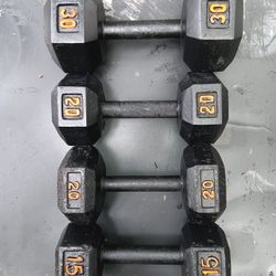 Dumbbells And Bar Weights 