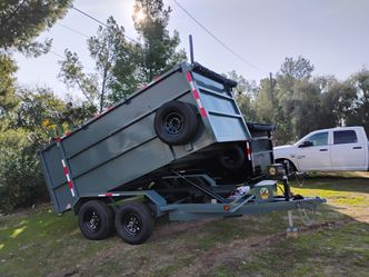 Trailas dump trailer
