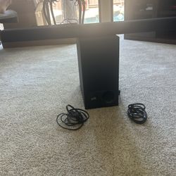 POLK  AUDIO SOUNDBAR & SUBWOOFER 