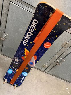 GiBoard Balance Board Slackline Astronaut Space Design (Excellent Condition)