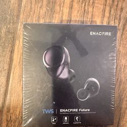 Enacfire Future Black Bluetooth Wireless Earbuds Headphones