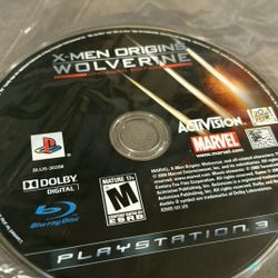 Xmen Orgins Wolverine Ps3