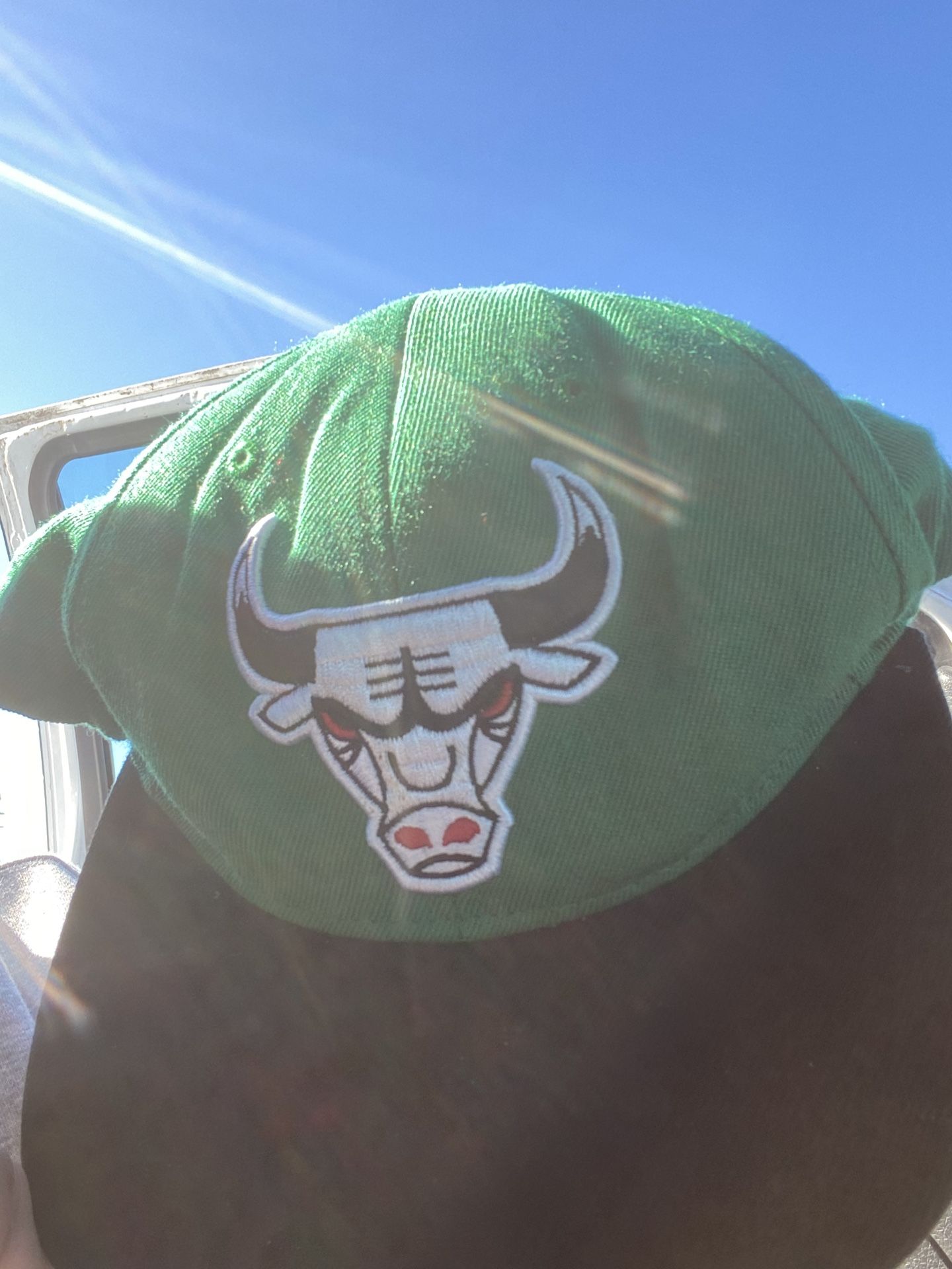 Bulls Green SnapBack Mitchell&Ness
