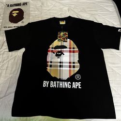Black Bape shirt  Size: Adult M