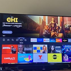 Tv Television Vizio Smart Tv With Firestick Player With Remote Control 58 Inches Tv Vizio Lcd Tv MAKE AN OFFER!