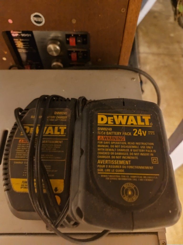 DeWalt Battery And Charger