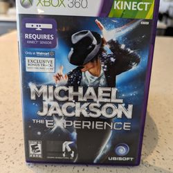 XBox 360 Michael Jackson Kinetic Game 