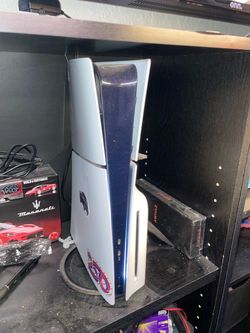 Ps5 slim disc  adult owned  with disc player