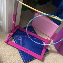 American Girl Gymnastics Set