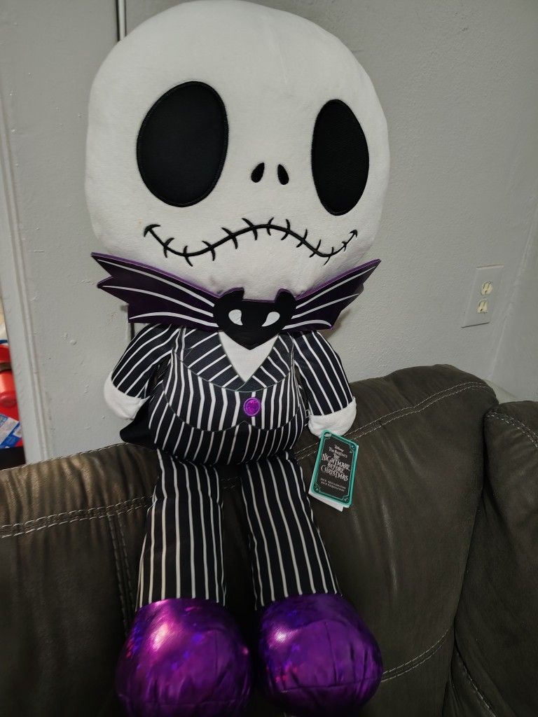 Large Jack Skellington Plush