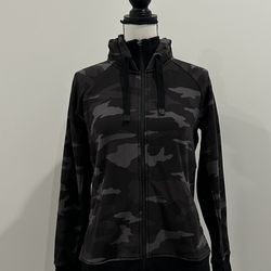 Athleta Camo Full Zip Hoodie