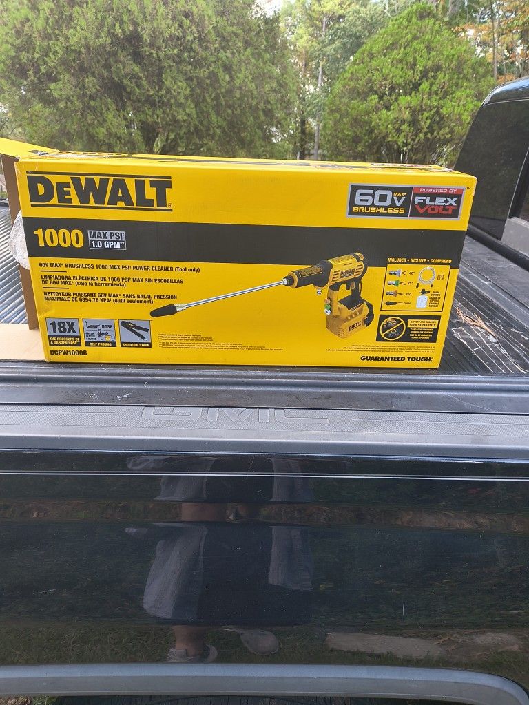 DeWalt 60 Flex Volt Pressure Washer