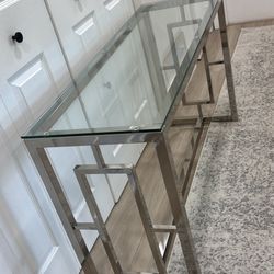 Z Gallery Glass top Coffee Table Side Table 