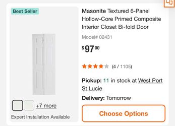 Closet door