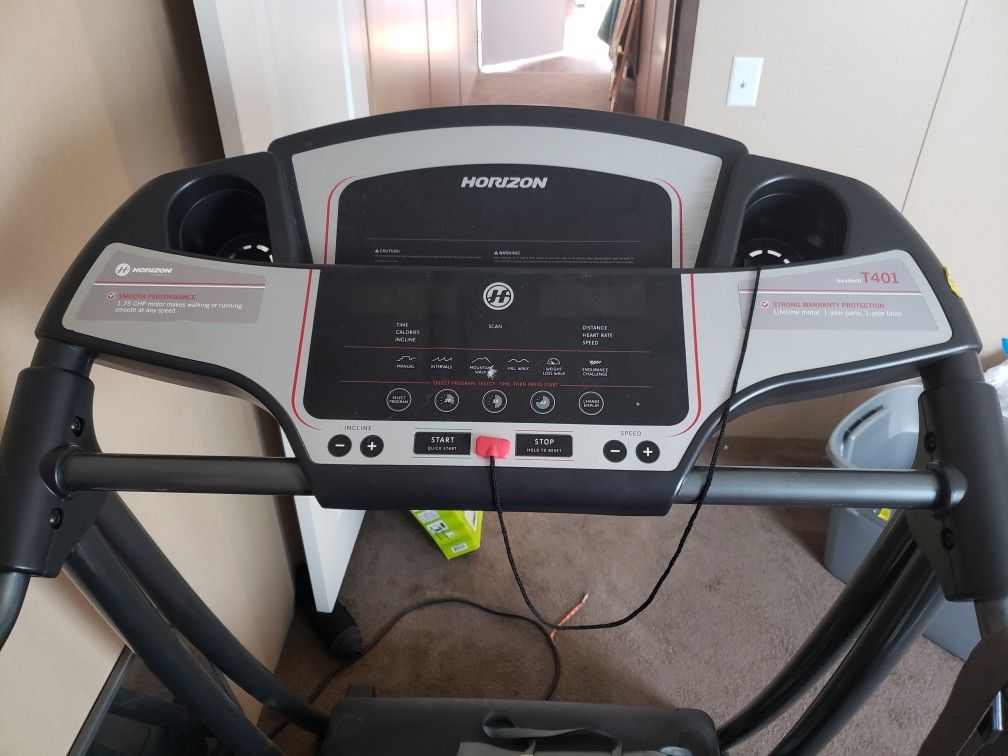 Horizon t401 treadmill sale