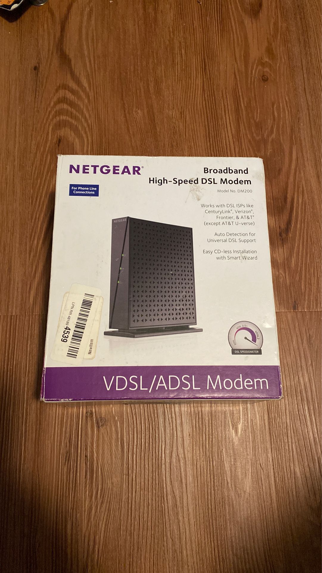 NETGEAR DM200-100NAS DSL VDSL High Speed Broadband Modem