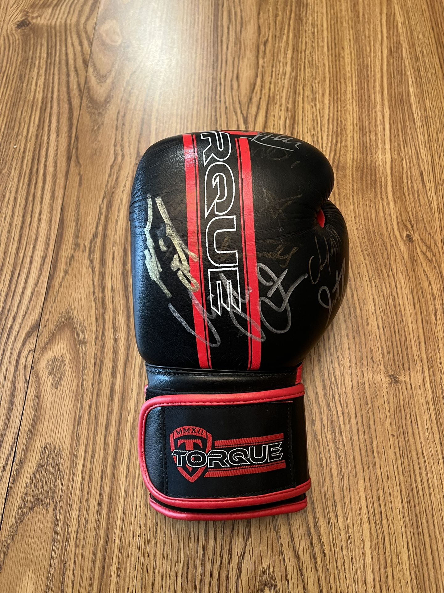 UFC autographed MMA Boxing Glove