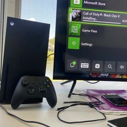 Xbox series x like new (no tax)