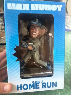 Max Muncy WS game 7 home run bobblehead