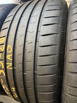 20” tires michelin 245/35/20 semi new with free installation $250 both