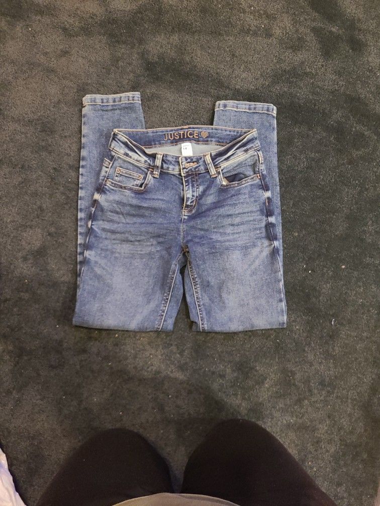 Justice Jeans Girls Size 14